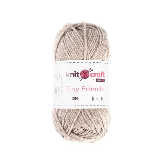 Knitcraft Mink Tiny Friends Yarn 25g
