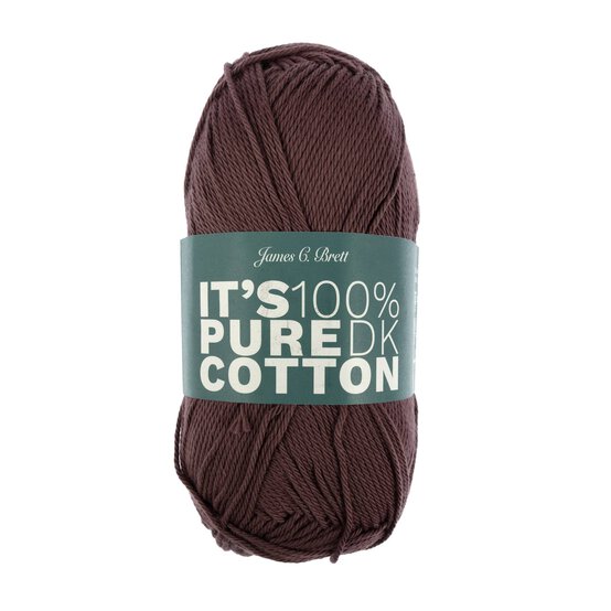 James C Brett Merlot It’s Pure Cotton Yarn 100g