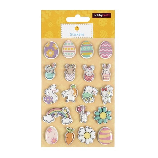 Spring Resin Stickers