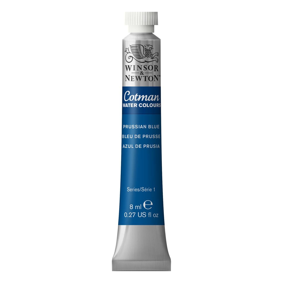 Winsor & Newton Prussian Blue Cotman Watercolour Tube 8ml