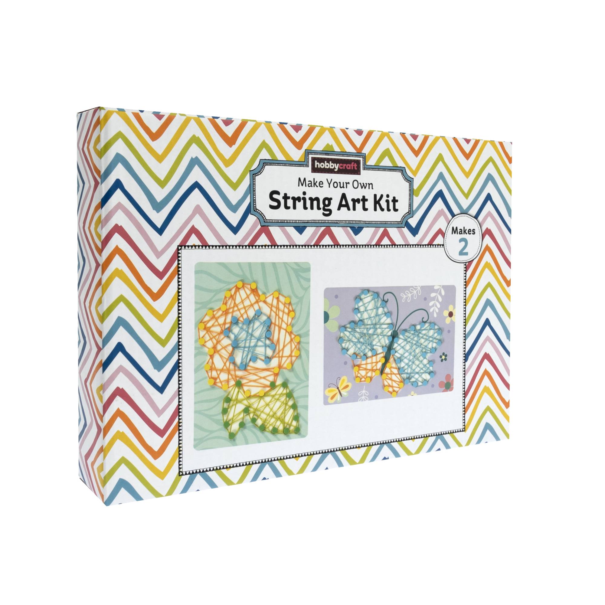 Make Your Own Flower and Butterfly String Art Kit