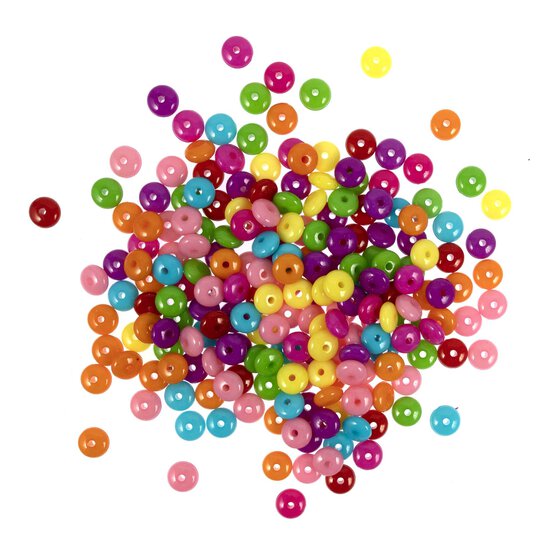 Opaque Rainbow Beads 50g
