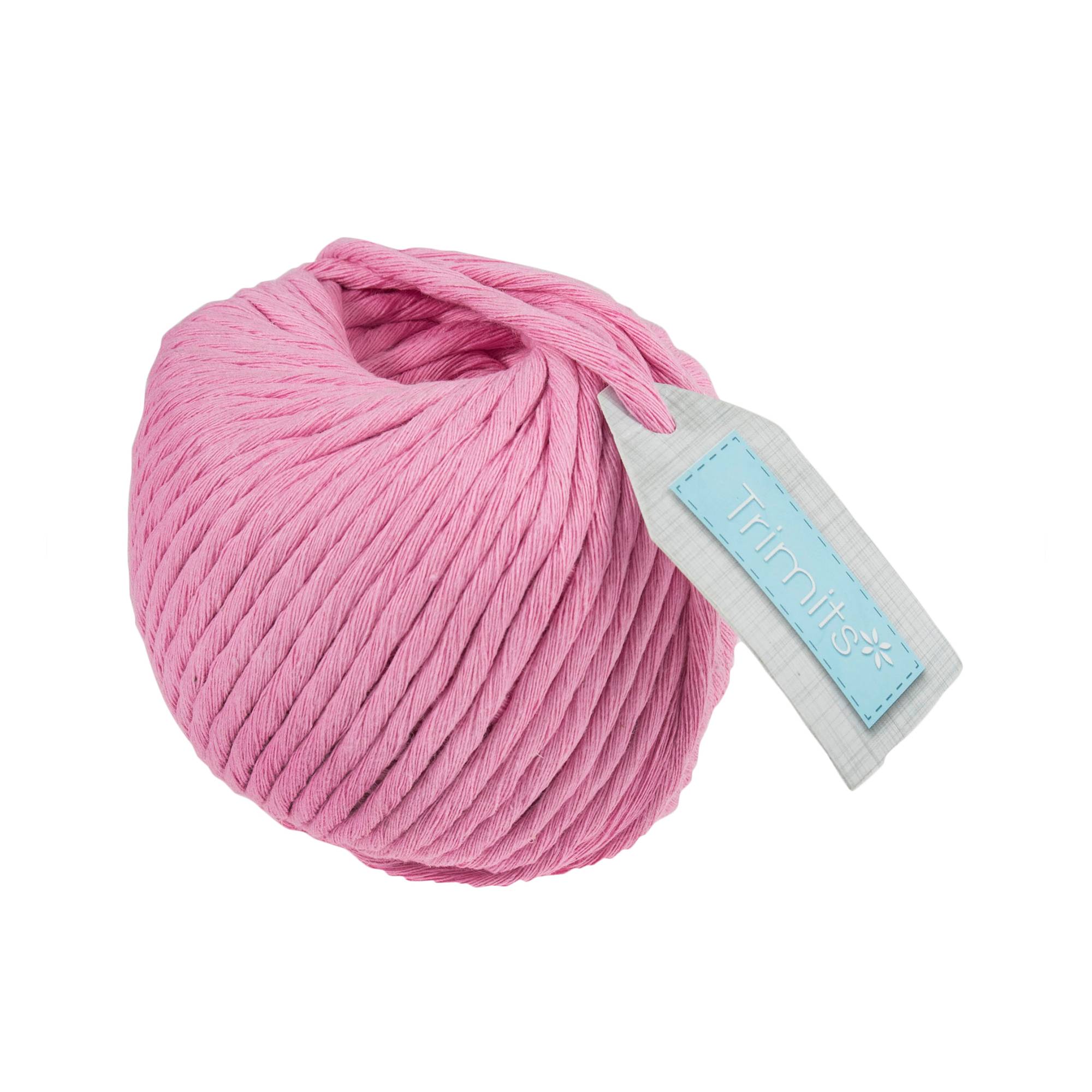 Trimits Pale Pink Macram&eacute; Cord 4mm x 50m