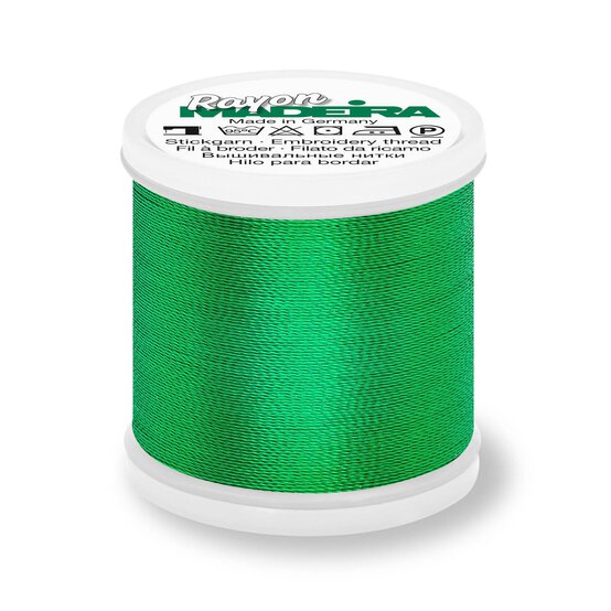 Madeira Christmas Green Rayon 40 Thread 200m (1051)