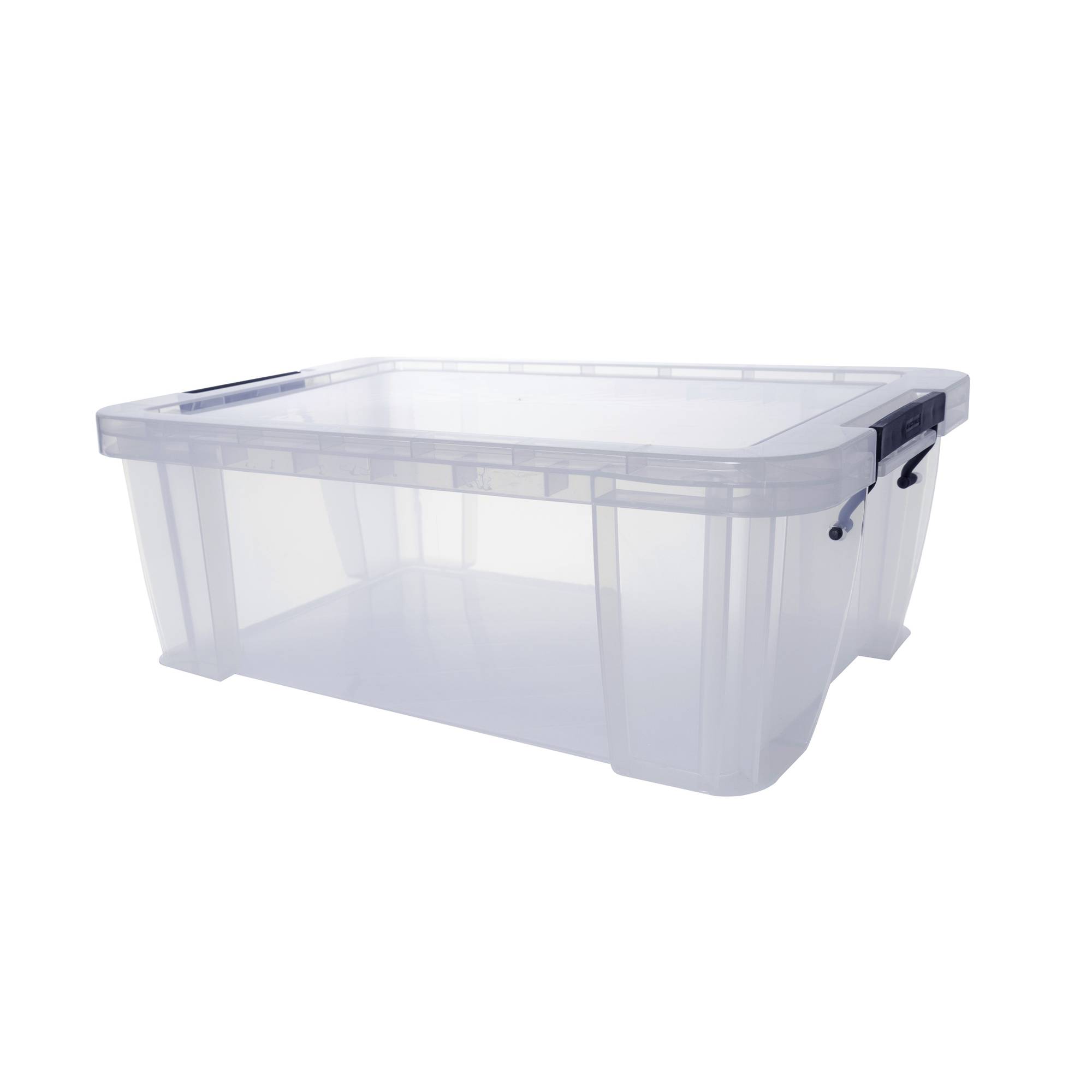 Whitefurze Allstore 15 Litre Clear Storage Box