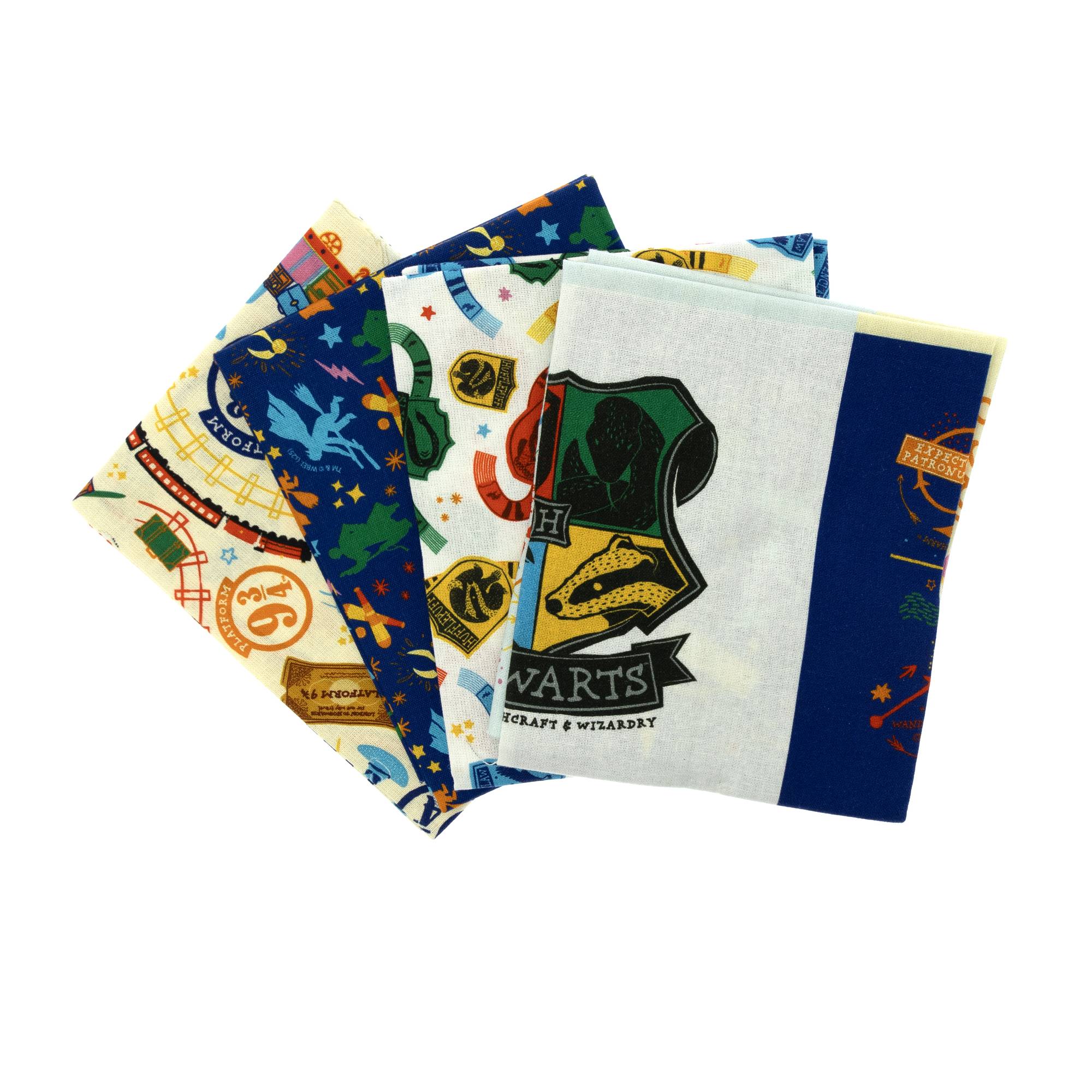 Harry Potter Patch Fat Quarters 4 Pack