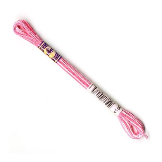 DMC Pink Mouline Variegated Cotton Thread 8m (4180)