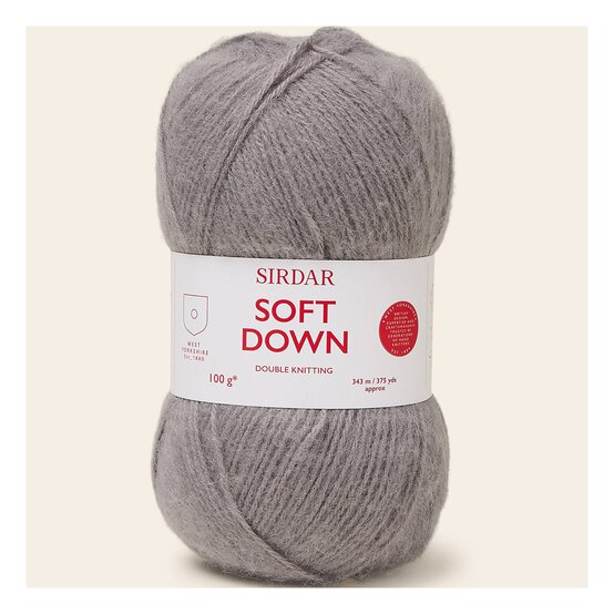 Sirdar Brushed Silver Soft Down DK 100g