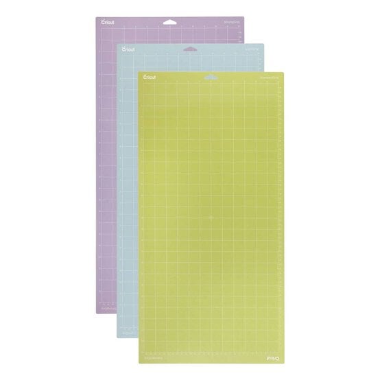 Cricut Variety Cutting Mats 30cm x 60cm 3 Pack