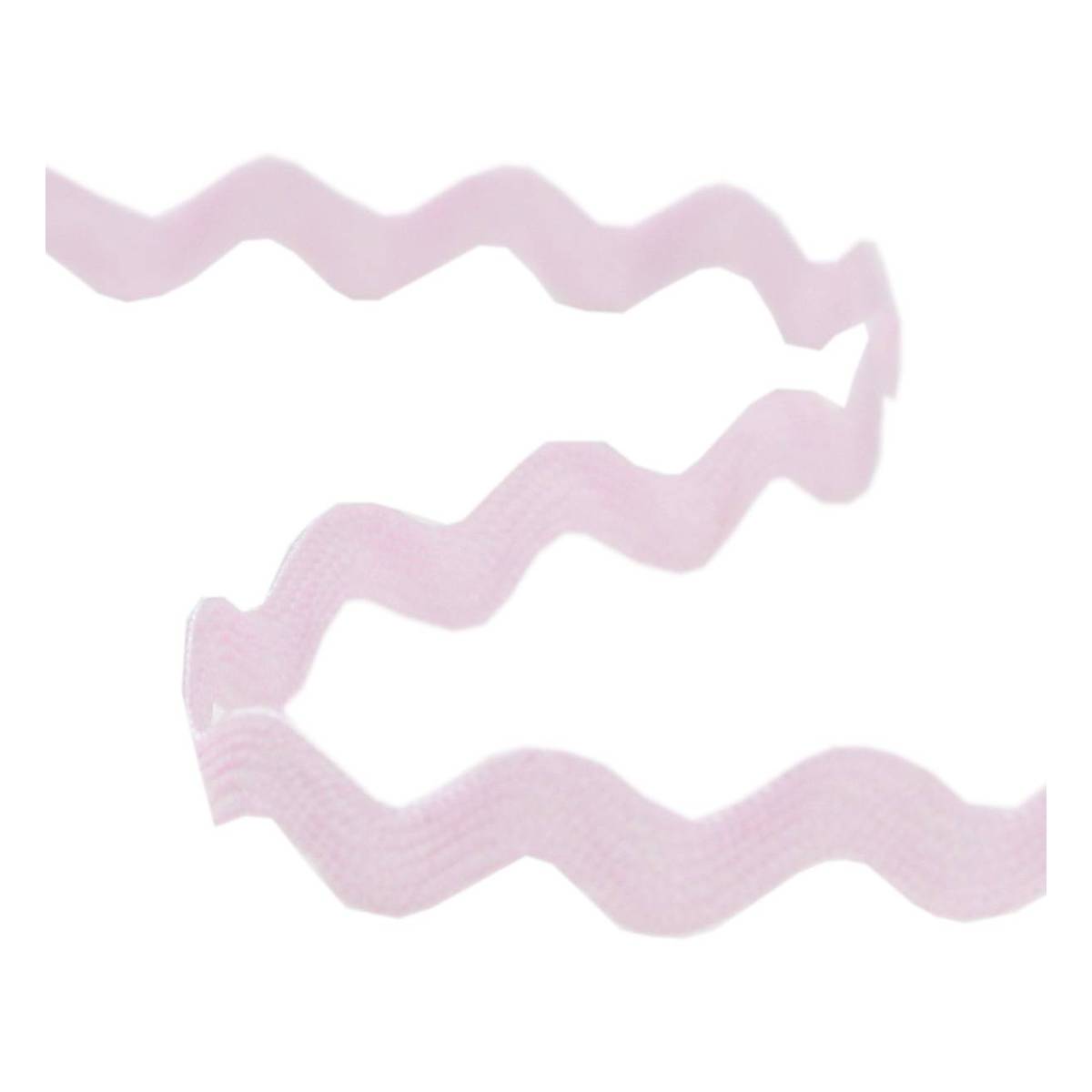Baby Pink Ric Rac Ribbon 6mm x 4m