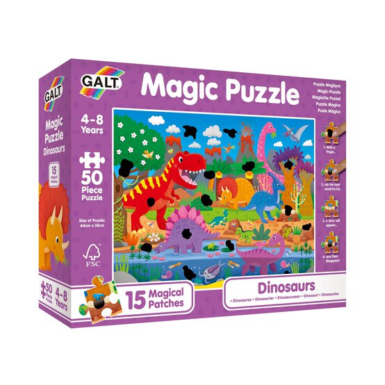 Galt Dinosaurs Magic Puzzle 50 Pieces