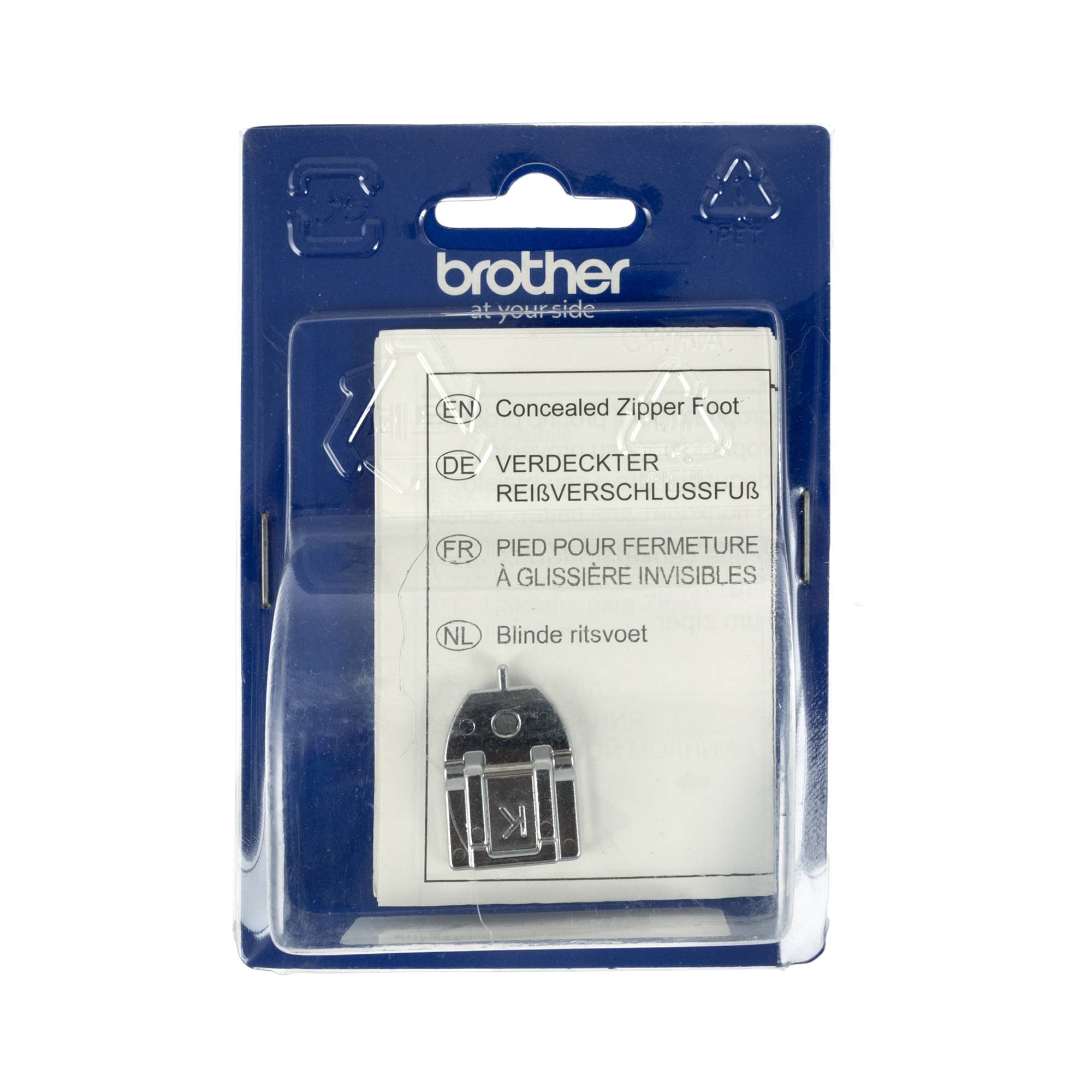 Brother Concealed Zipper Foot