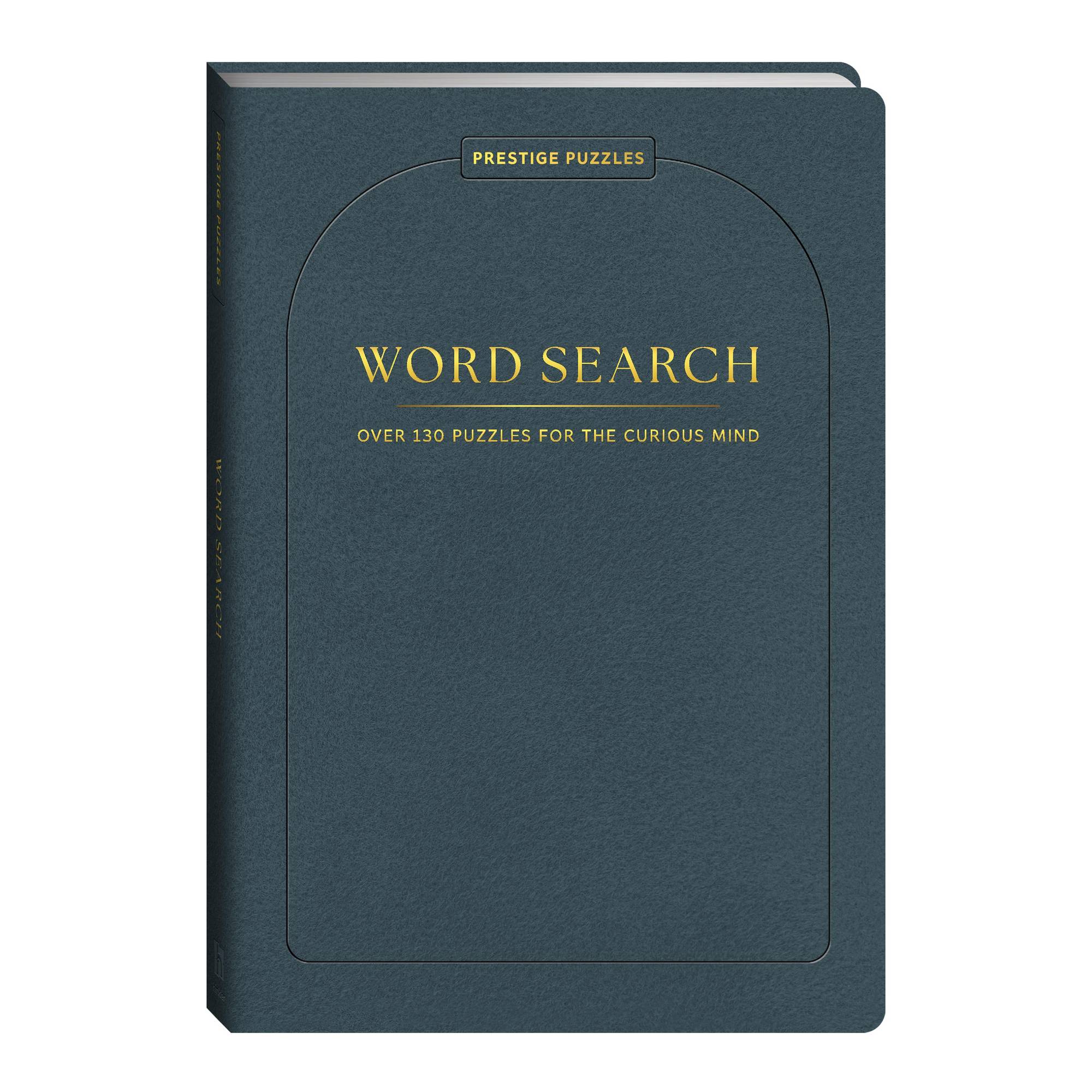 Faux Suede Word Search Book