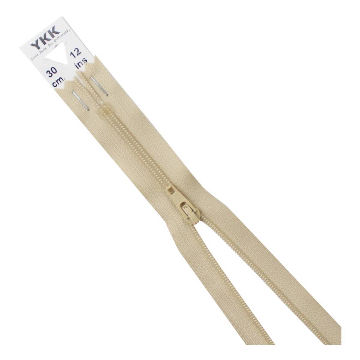 YKK Nude Dress and Skirt Zip 30cm