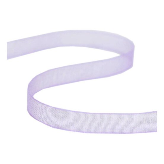 Lilac Organdie Ribbon 6mm x 8m