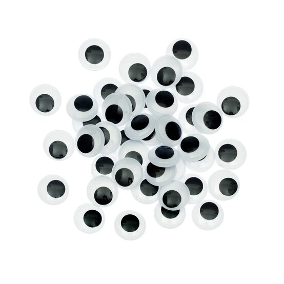 Googly Eyes 2.5cm 50 Pack