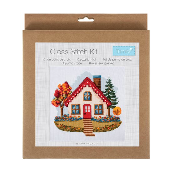 Trimits Home Large Cross Stitch Kit 36cm x 36cm