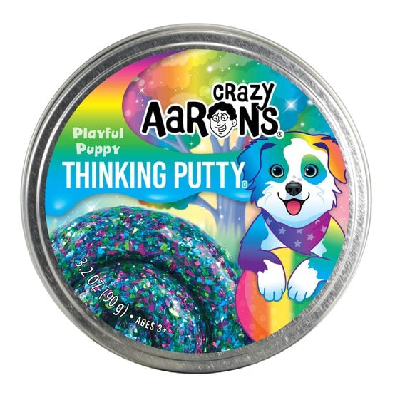 Crazy Aaron’s Playful Puppy Thinking Putty