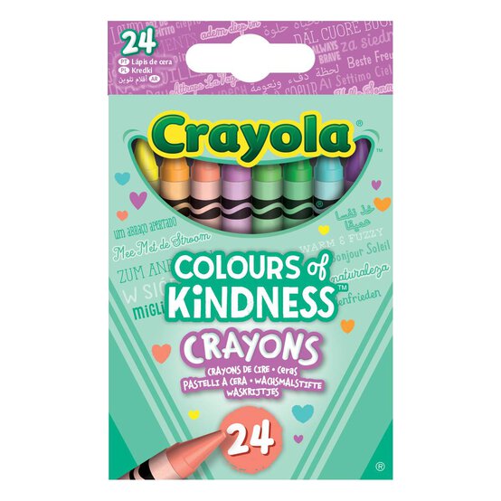 Crayola Colours of Kindness Crayons 24 Pack
