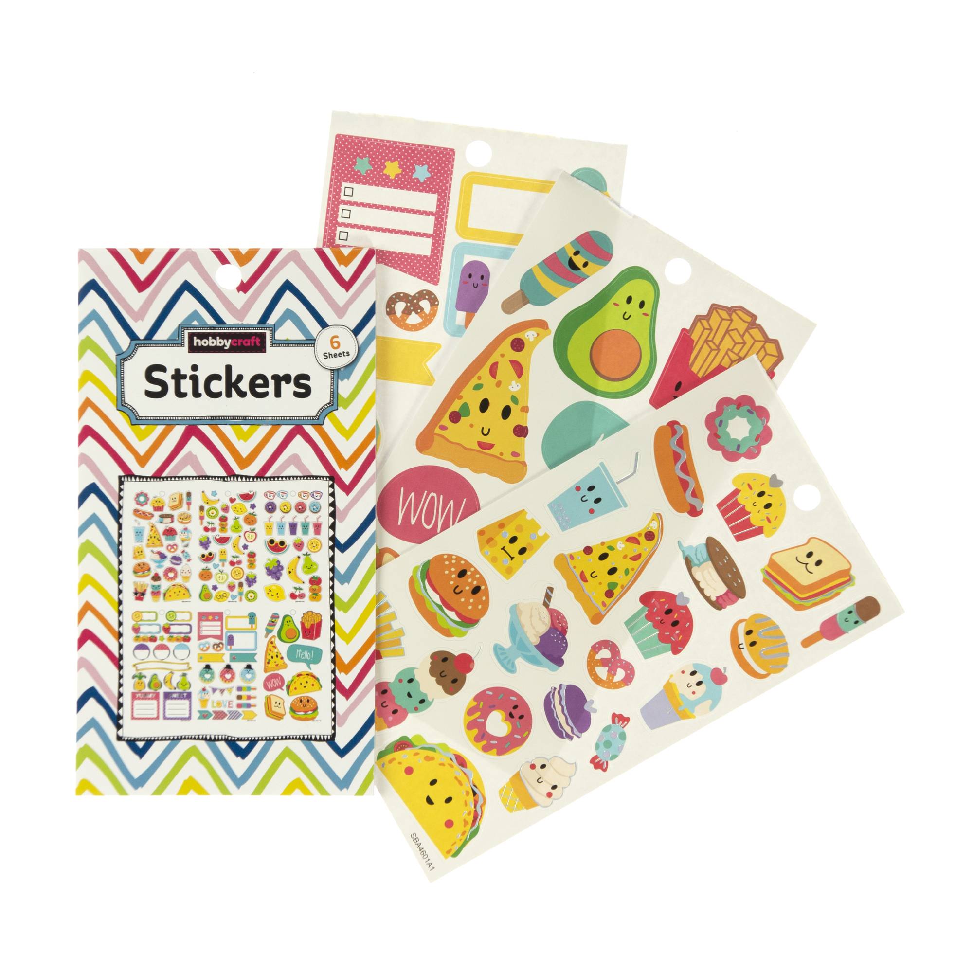 Food Emoji Sticker Book