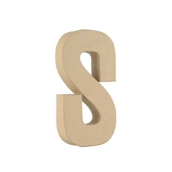 Mache Letter S 20cm