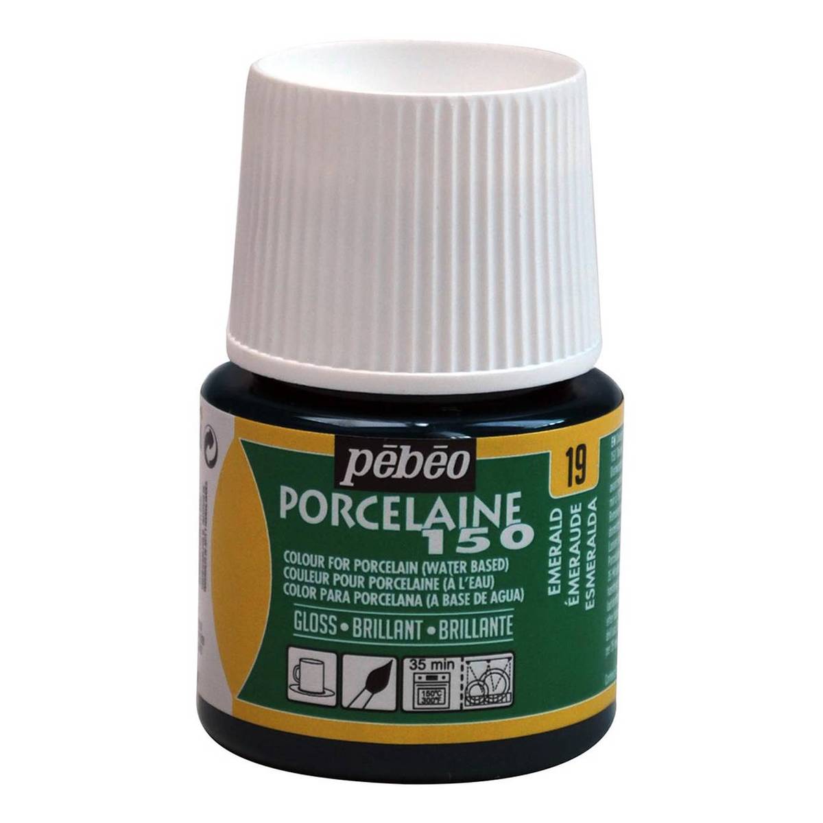Pebeo Emerald Porcelaine 150 Paint 45ml