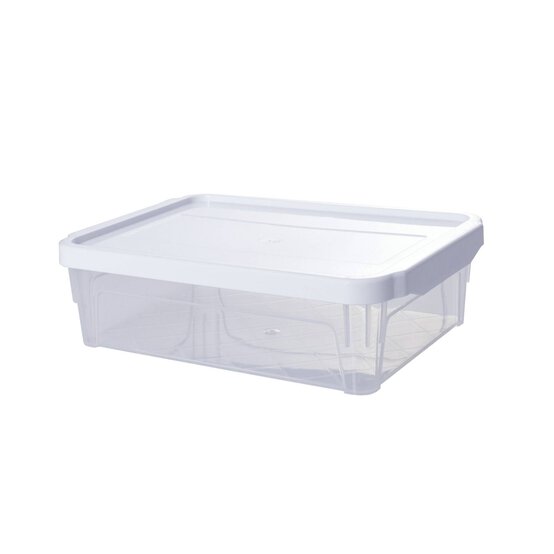 Whitefurze White Spacemaster Extra 1 Litre Storage Box