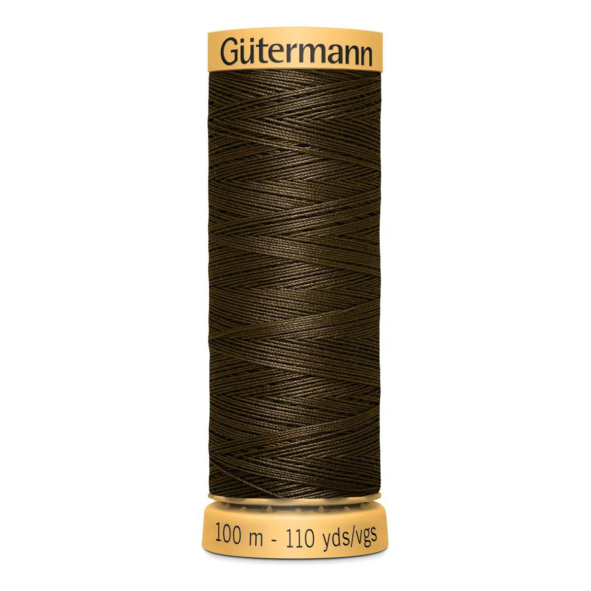 Gutermann Brown Cotton Thread 100m (2960)