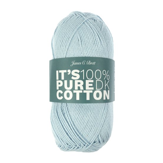 James C Brett Cool Blue It’s Pure Cotton Yarn 100g