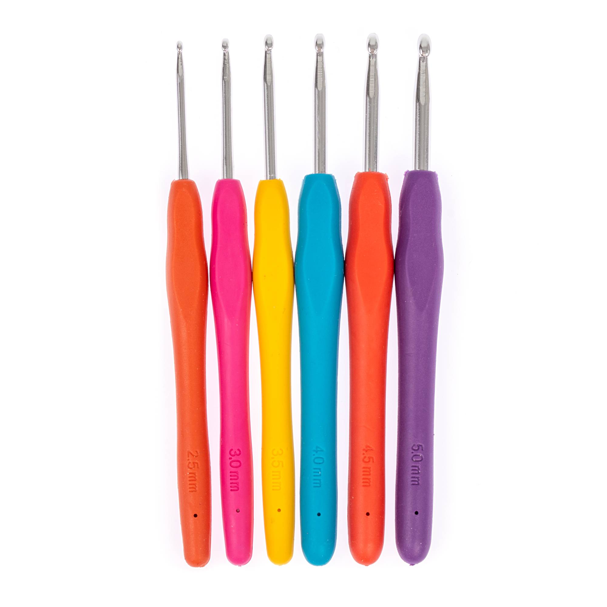 Knitcraft Soft Grip Crochet Hooks 6 Pack