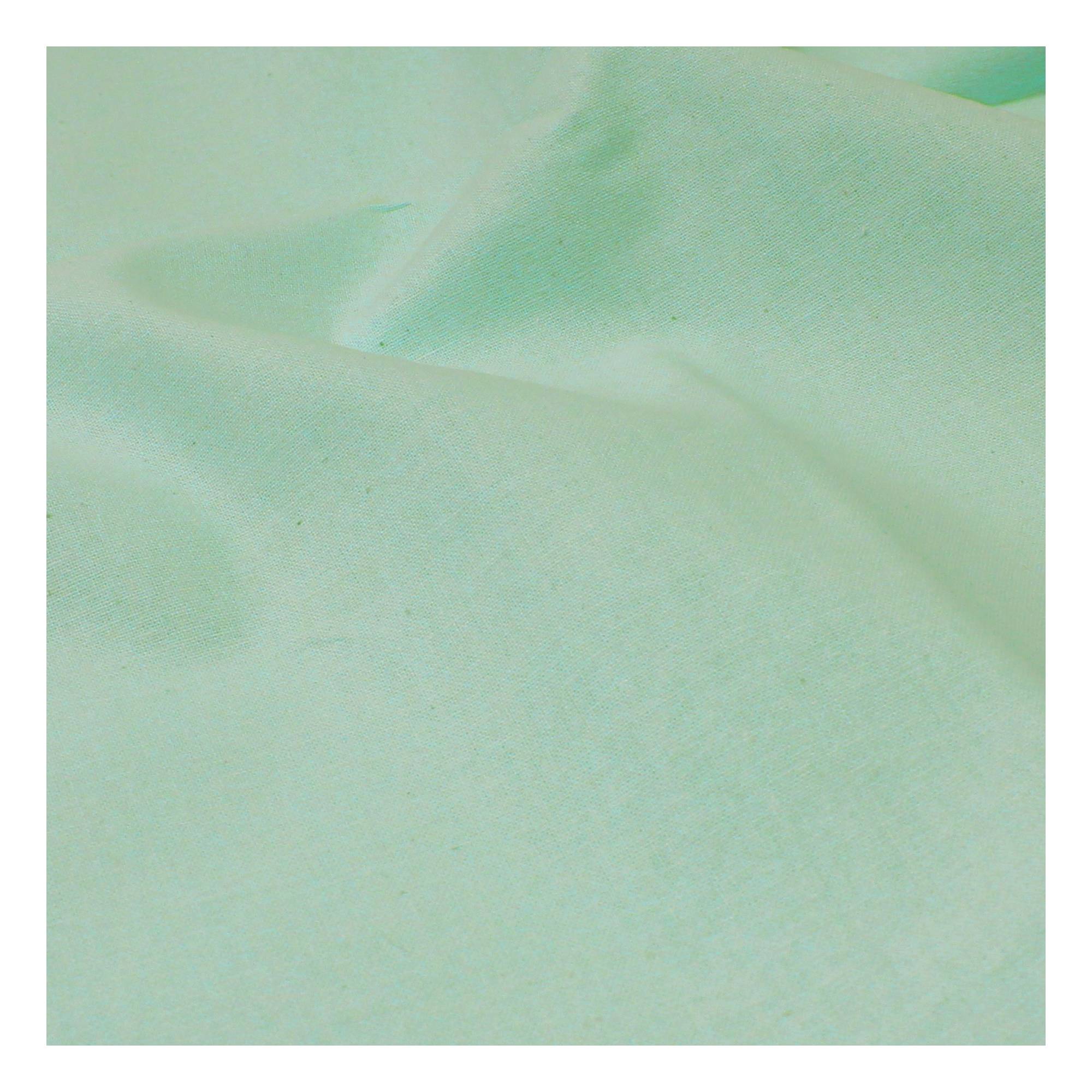 Mint Cotton Homespun Fabric by the Metre