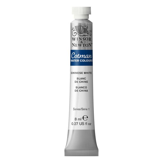 Winsor & Newton Cotman Chinese White Watercolour Tube 8ml (150)
