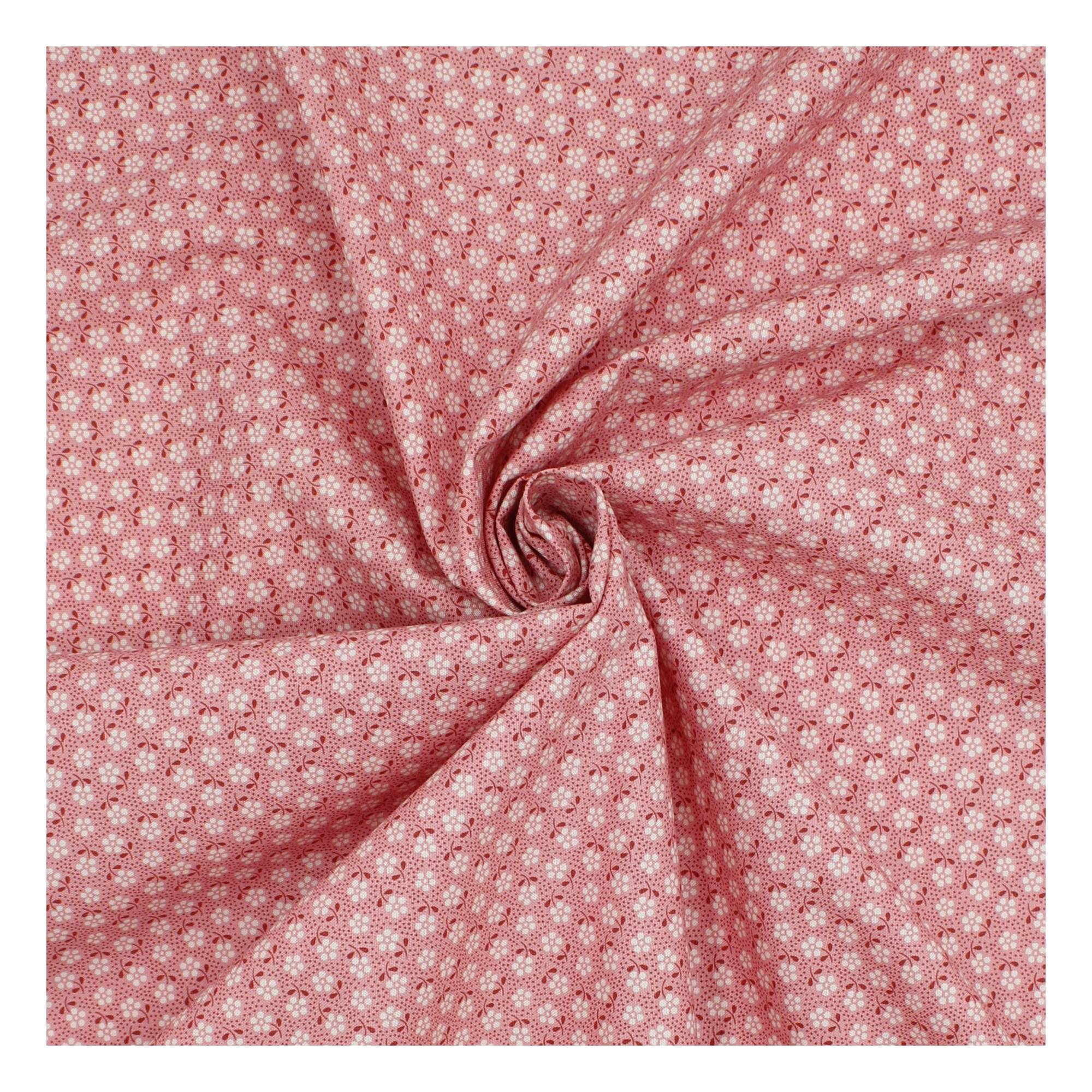 Peach Meadow Cotton Fabric?by the Metre