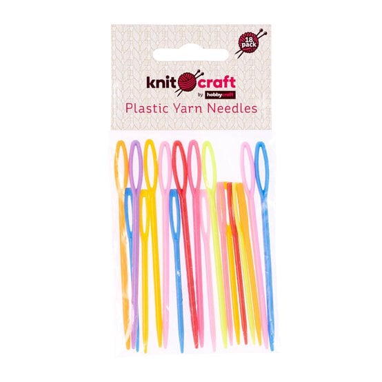 Plastic Yarn Needles 18 Pack
