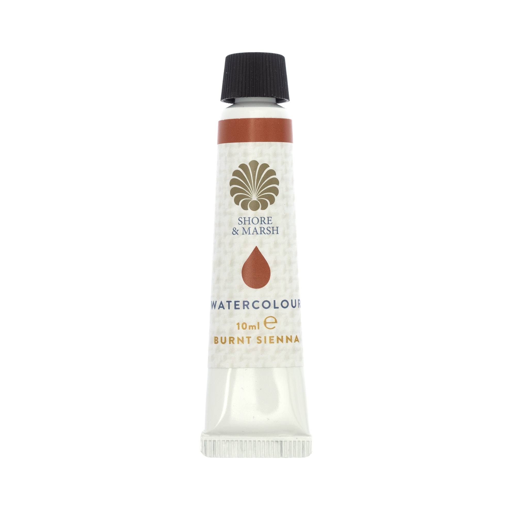 Shore & Marsh Burnt Sienna Watercolour Paint 10ml