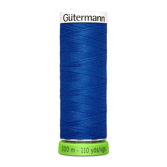 Gutermann Electric Blue Sew All Recycled rPET Thread 100m (315)