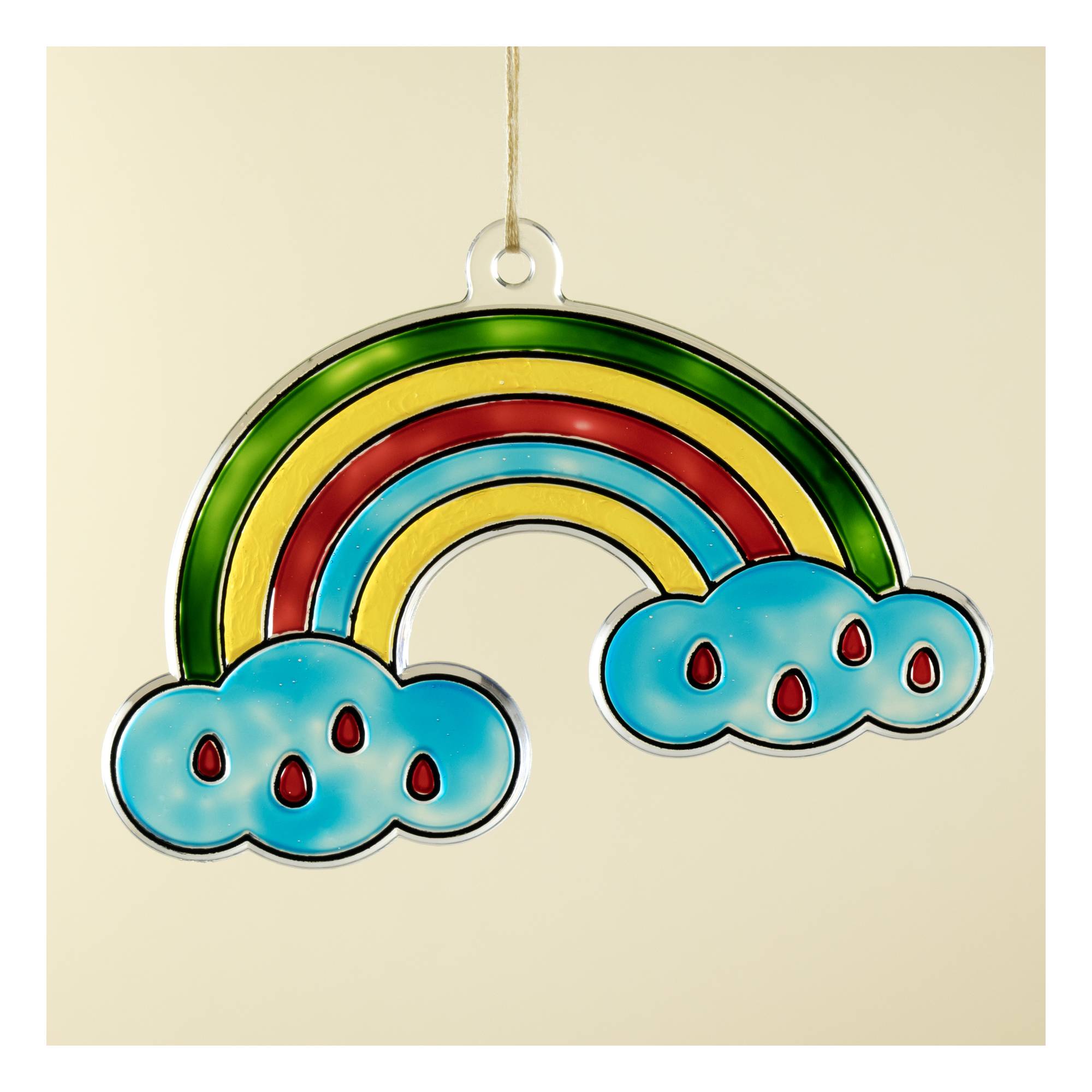 Rainbow Plastic Suncatcher