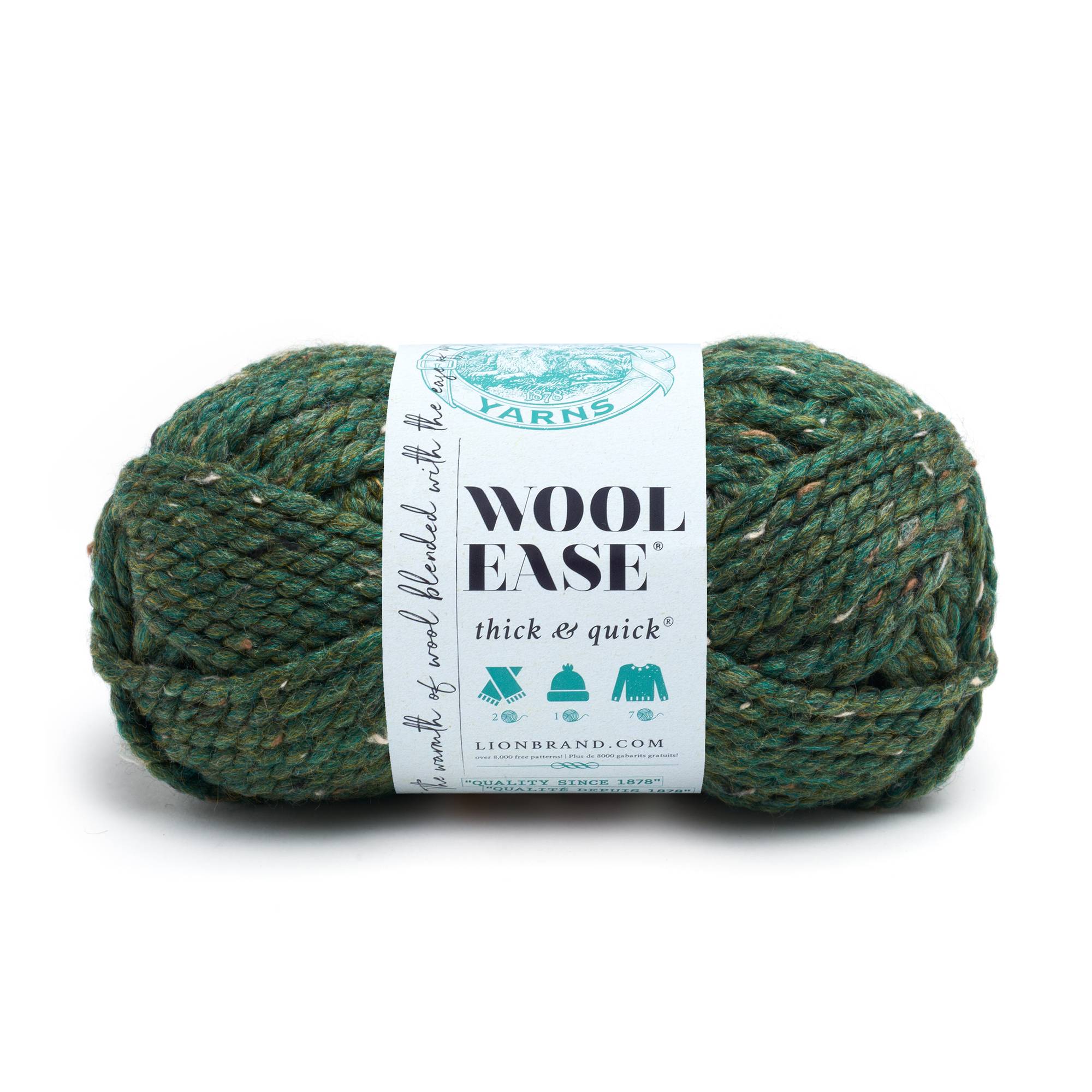 Lion Brand Kale Wool-Ease Thick & Quick 170g