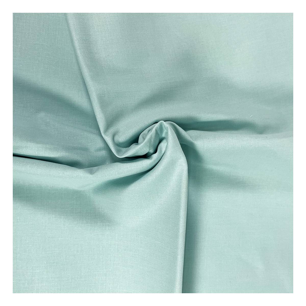 Seafoam Organic Premium Cotton Fabric by the Metre