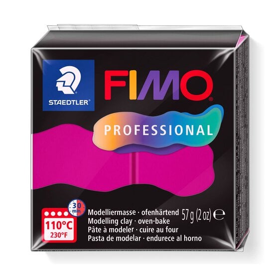 Fimo Professional True Magenta Modelling Clay 57g
