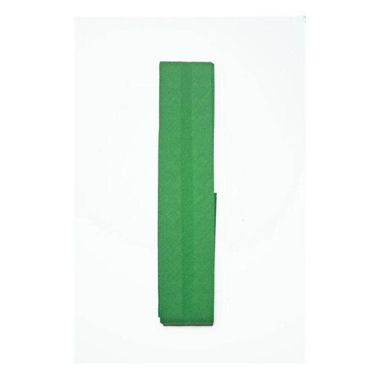 Emerald Poly Cotton Bias Binding 25mm x 2.5m