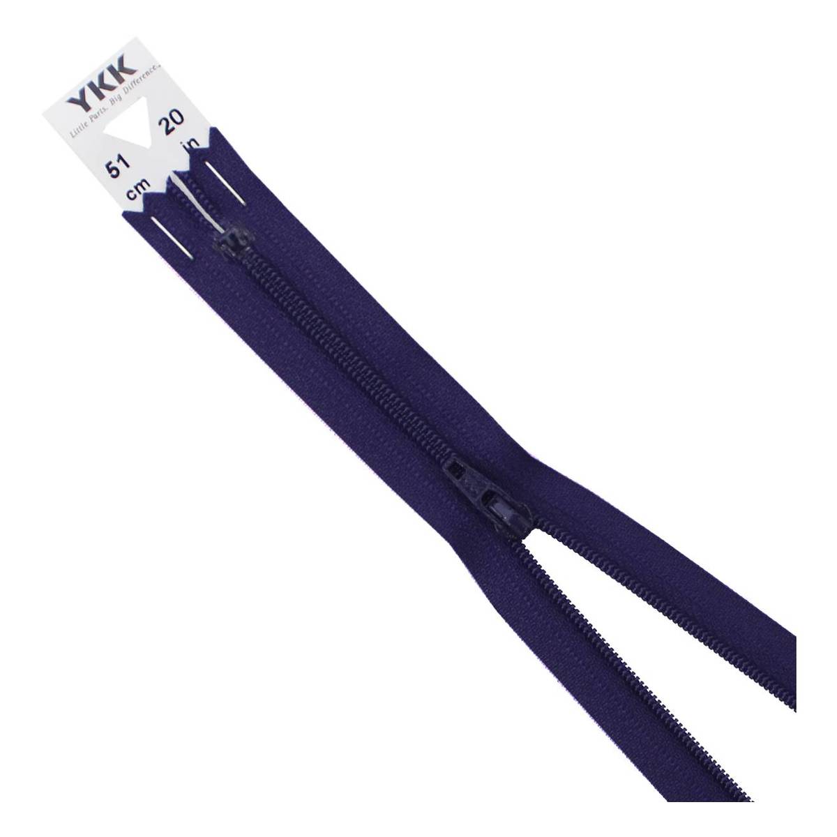 YKK Dark Purple Dress and Skirt Zip 51cm