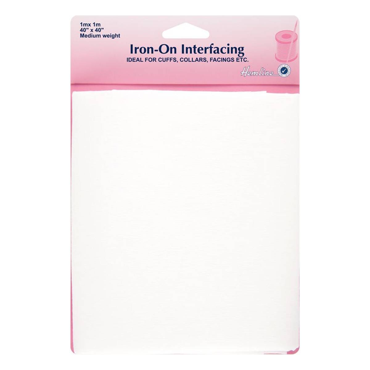 Hemline Iron-On Interfacing 1m x 1m