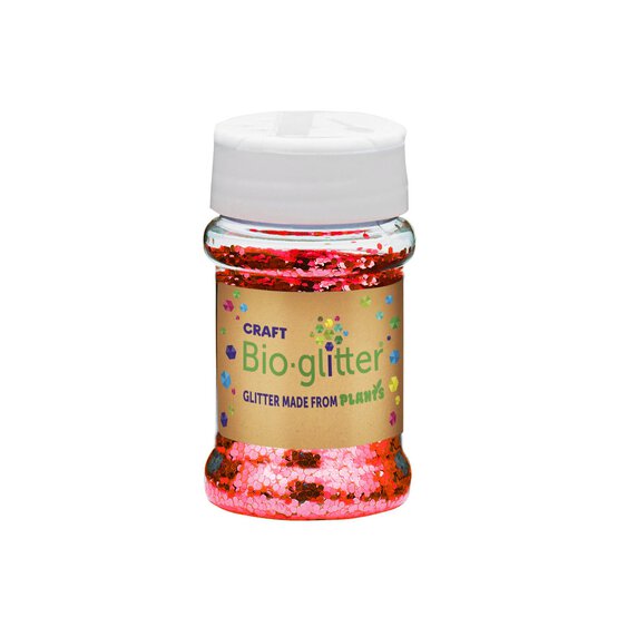 Red Craft Bioglitter Shaker 40g