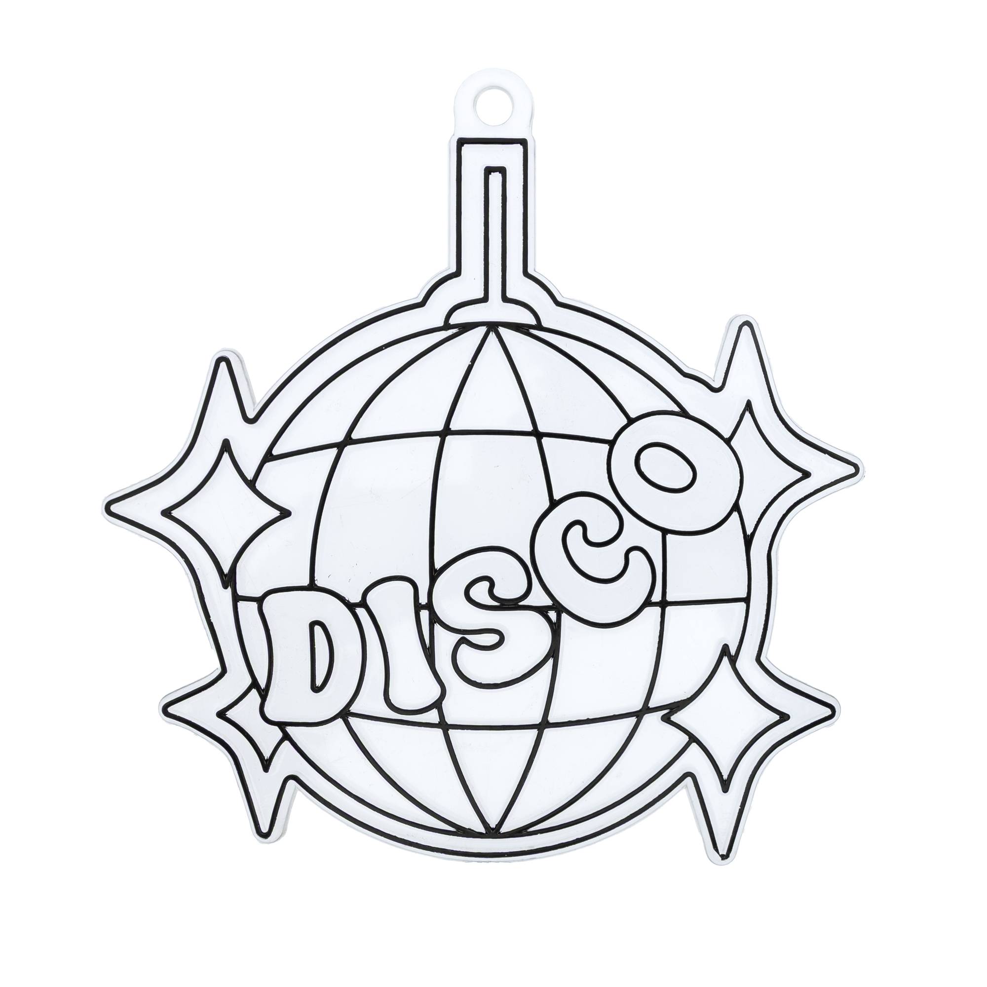 Disco Ball Plastic Suncatcher
