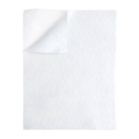 White Self-Adhesive Felt Sheet A4
