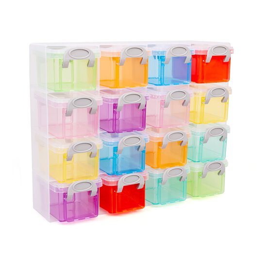 Assorted Storage Organiser 16 Pack