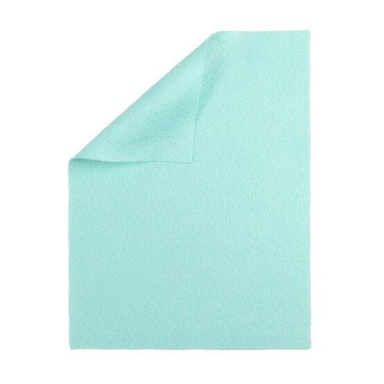 Mint Polyester Felt Sheet A4