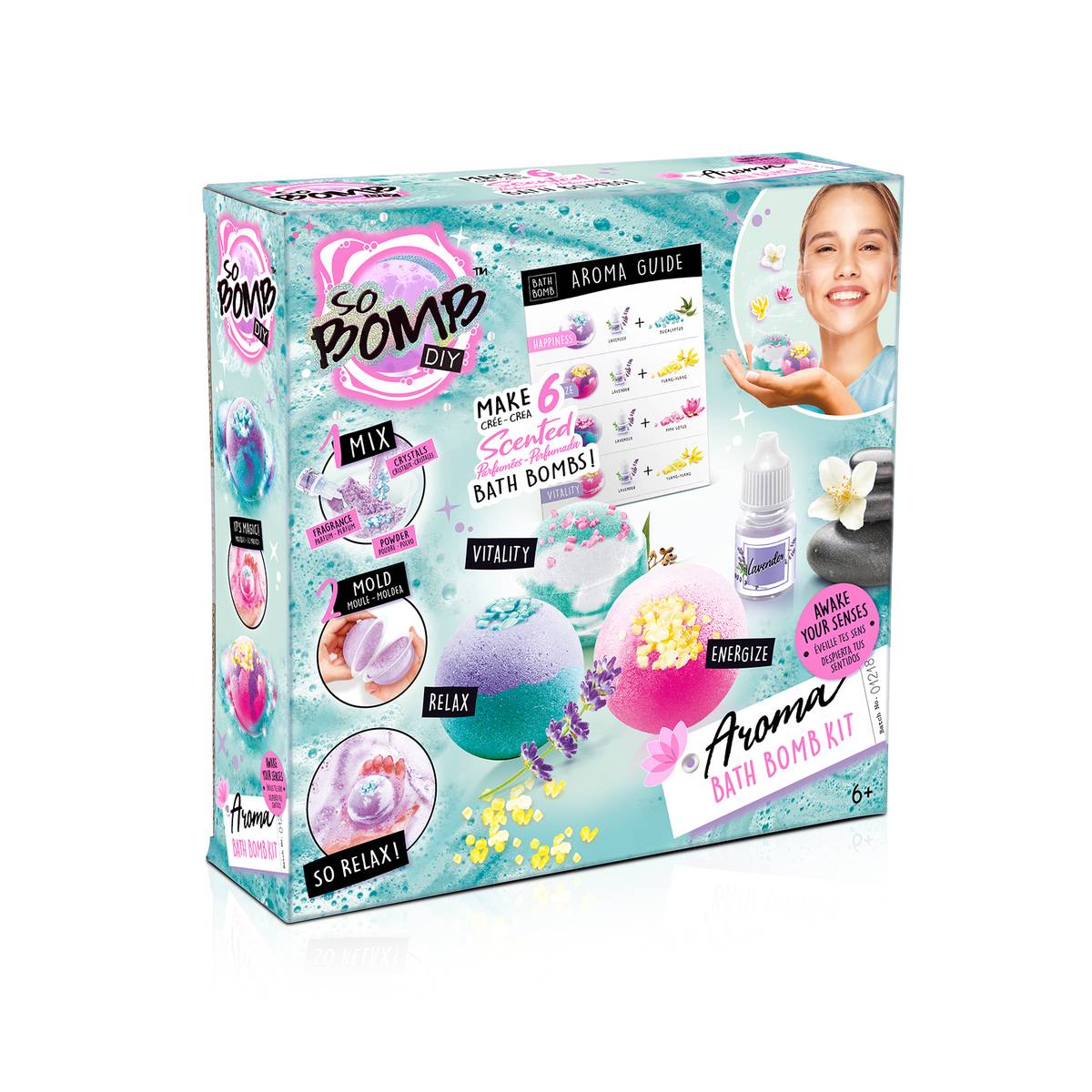 So Bomb DIY Aroma Bath Bomb Kit