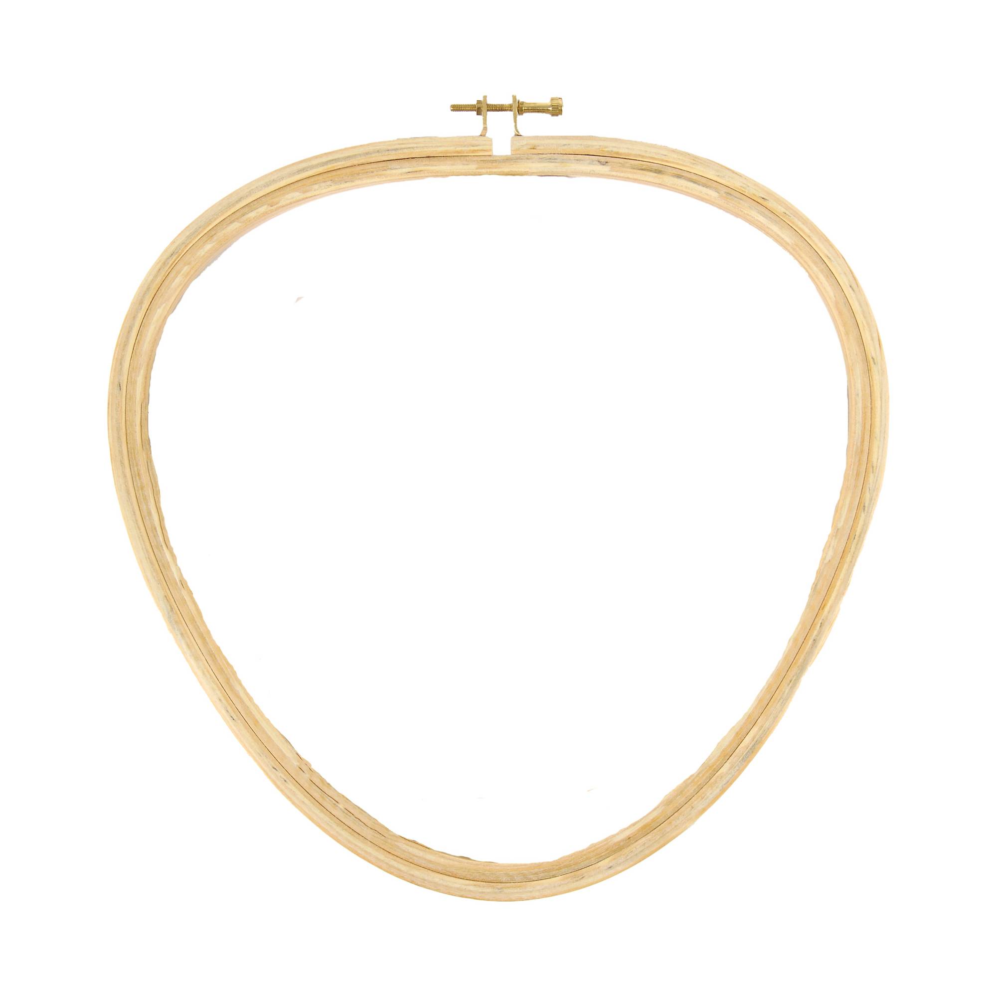 DMC Triangle Wooden Embroidery Hoop 10 Inches